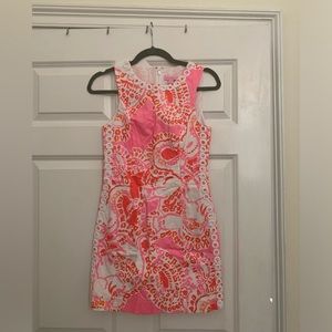 Pink Lilly Pulitzer shift dress